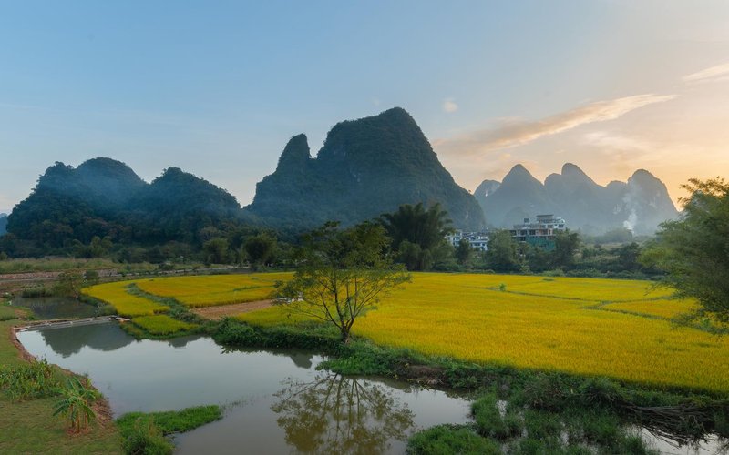 Yuetian Life Hotel (Yangshuo Shili Gallery Yulong River Branch)Over view