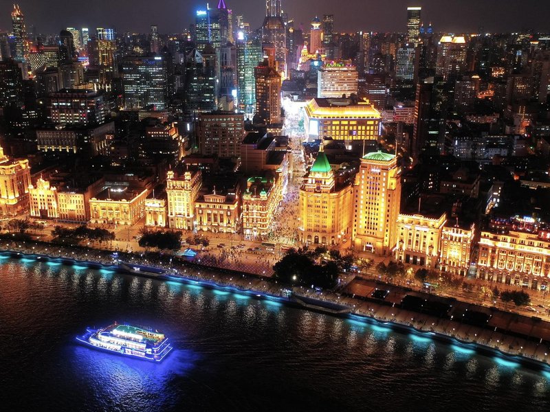 Fairmont Peace Hotel ShanghaiOver view