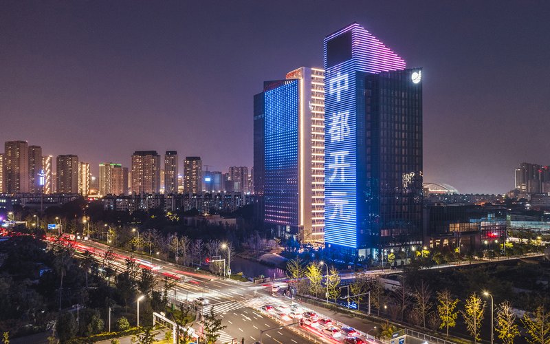 New Century Grand Hotel Ningbo Zhongdu over view