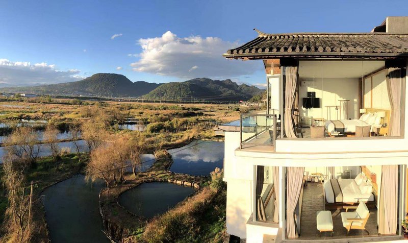 Cultural Hotel (Tengchong Heshun Ouxiang Zhijia Panoramic Wetland)Over view