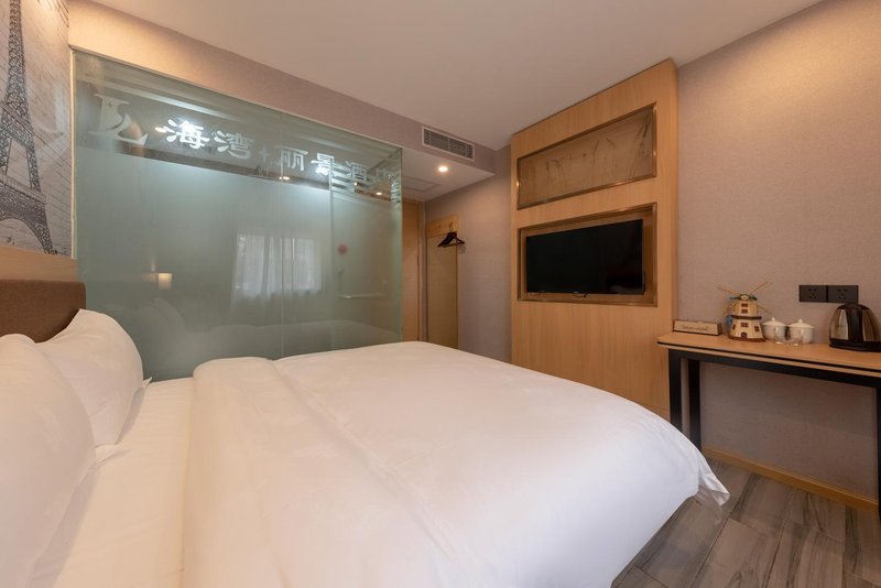 Haiwan Lijing Apartments Hotel (Zhuhai Gongbei Port Pedestrian Street) Guest Room