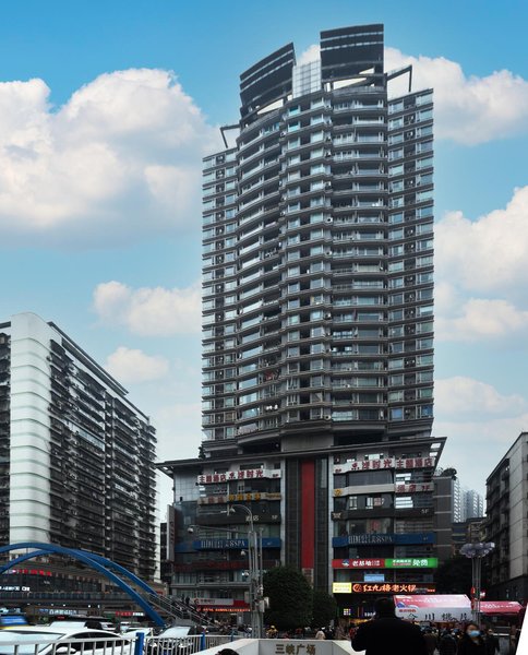 Chongqing light time lovers hotel  Over view