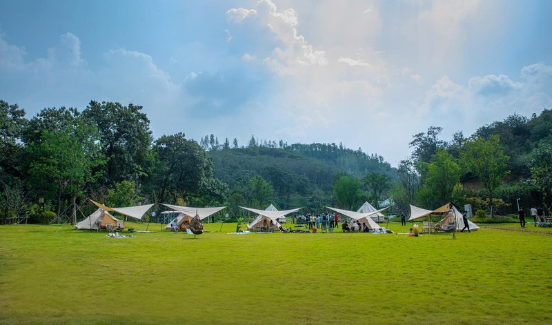 Huangdi health resort RV camping base Over view