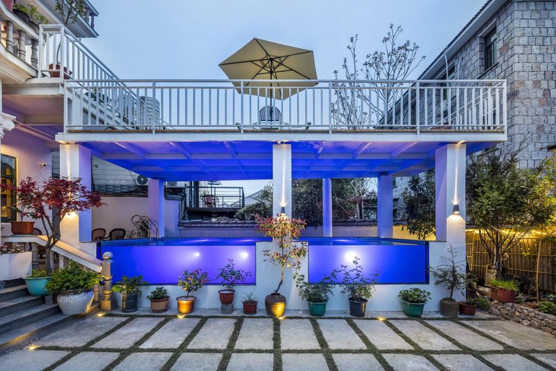 mo gan shan shi hua shan zhuang Over view