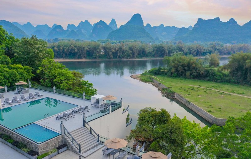 Yangshuo Lijiang Fuhai Riverside ResortOver view